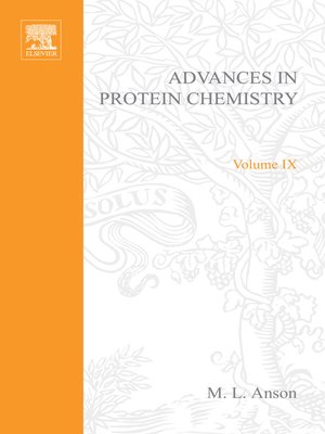 cover image of Advances in Protein Chemistry